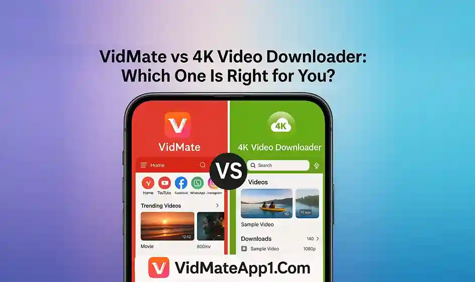 VidMate vs 4K Video Downloader: Which One Is Right for You?